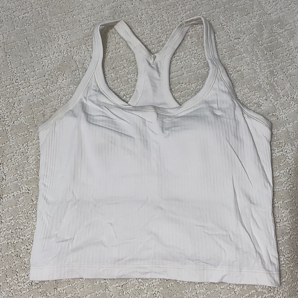 Lululemon ebb to street cropped tank